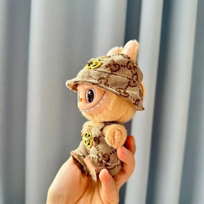 Labubu Clothes Doll Clothing Fashion Overalls, V1 V2 Doll Clothing Accessories, Labubu Clothes Designer,15/17cm Doll Toy - Image 3