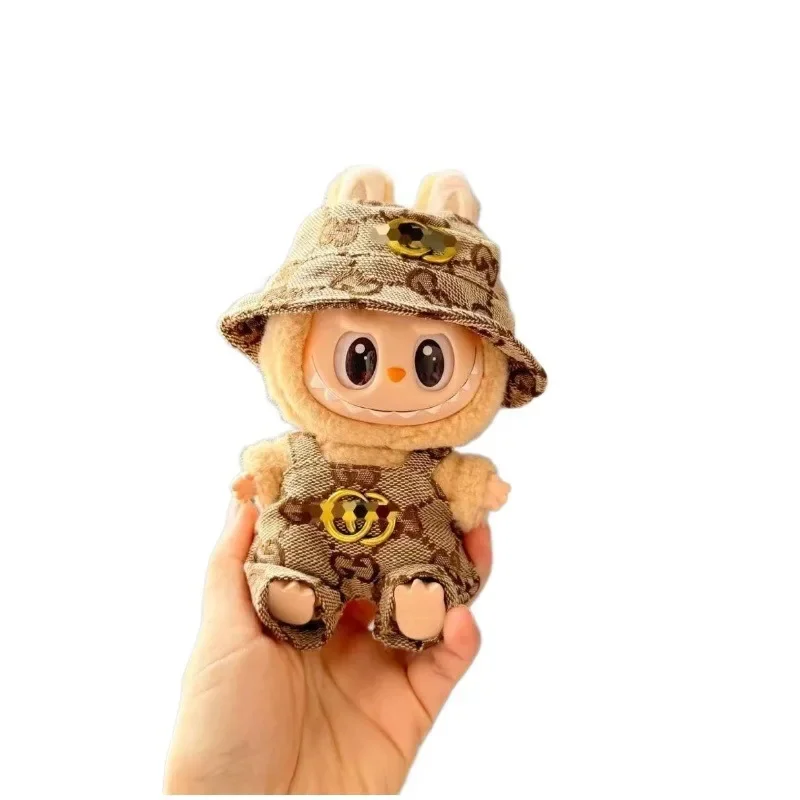 Labubu Clothes Doll Clothing Fashion Overalls, V1 V2 Doll Clothing Accessories, Labubu Clothes Designer,15/17cm Doll Toy - Image 5