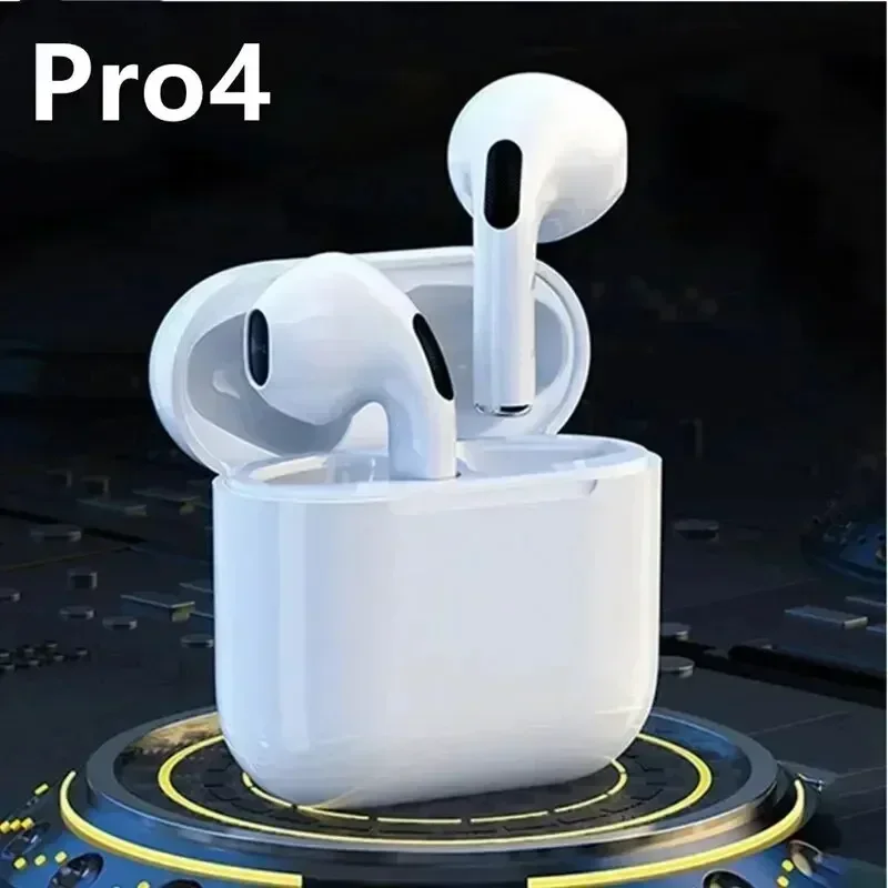2024 Air Pro 4 TWS Wireless Bluetooth Earphones Headphones Mini Earpone Headset For PC Android Apple iPhone Earbuds Accessories - Image 2