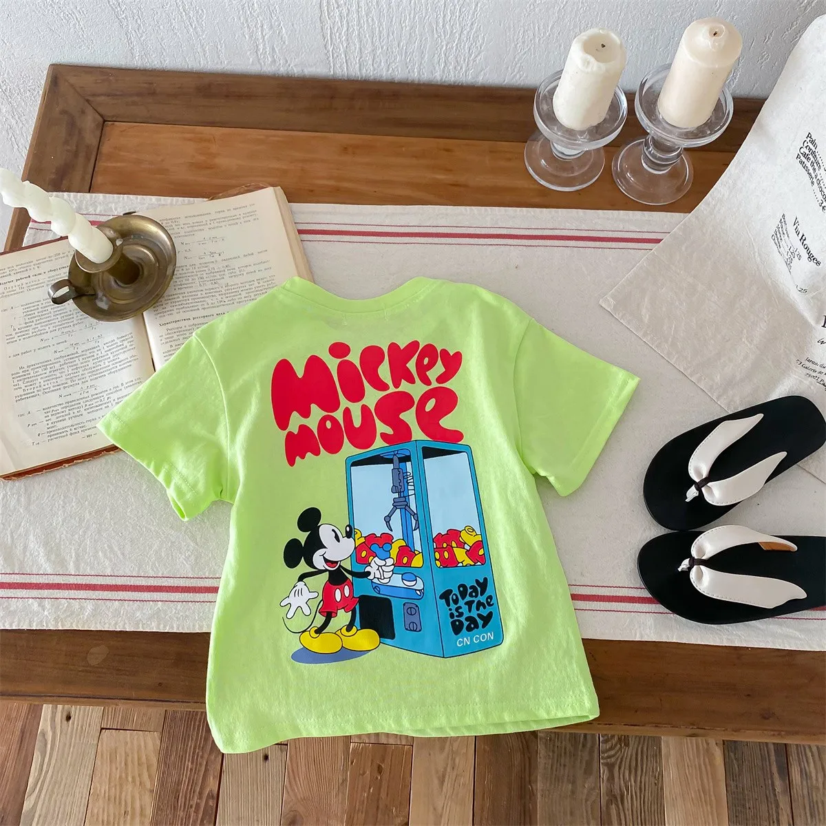 2024 New Summer Boys T-shirt Printed Cartoon Fashion Loose Short Sleeve Tops Children Clothes Baby Round Collar Tees 9m-6y - Image 4