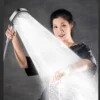 New 13CM Large Panel 3 Modes Shower Head High Pressure Water Massage Shower Head With Filter Element Bathroom Accessories