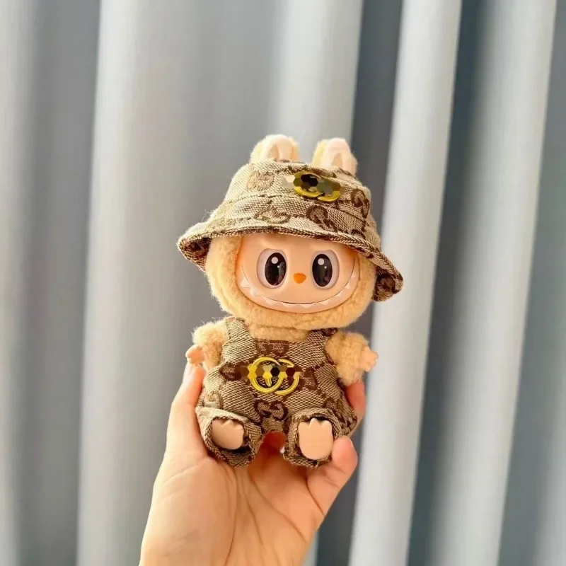Labubu Clothes Doll Clothing Fashion Overalls, V1 V2 Doll Clothing Accessories, Labubu Clothes Designer,15/17cm Doll Toy - Image 6