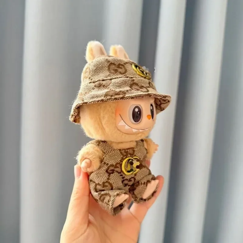 Labubu Clothes Doll Clothing Fashion Overalls, V1 V2 Doll Clothing Accessories, Labubu Clothes Designer,15/17cm Doll Toy - Image 4
