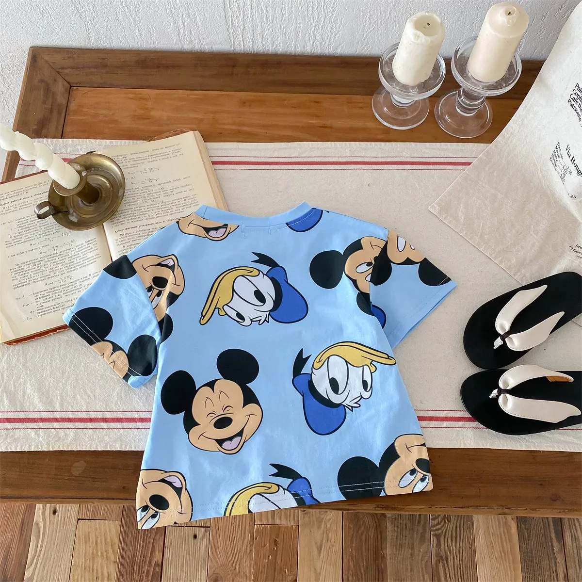 2024 New Summer Boys T-shirt Printed Cartoon Fashion Loose Short Sleeve Tops Children Clothes Baby Round Collar Tees 9m-6y - Image 5