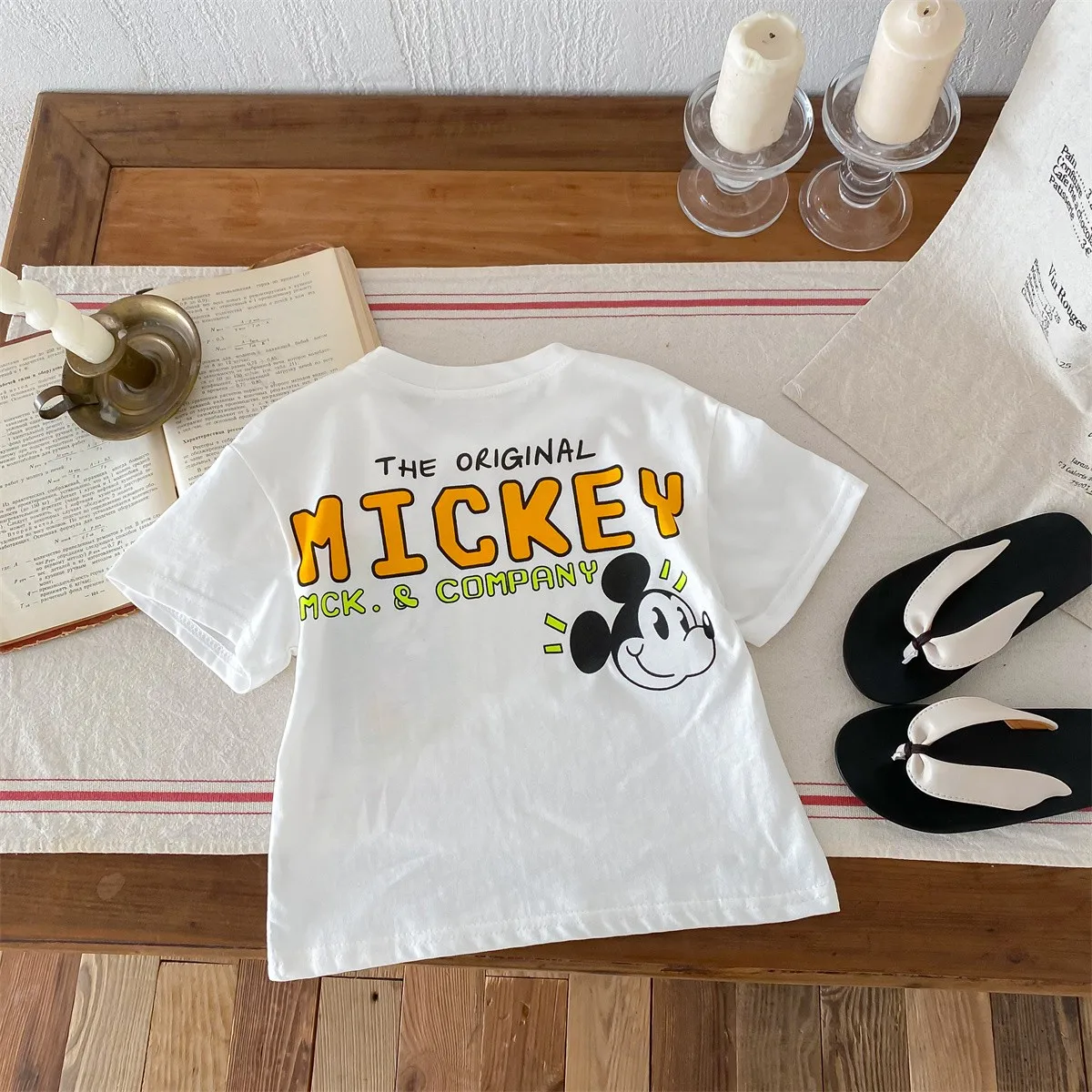 2024 New Summer Boys T-shirt Printed Cartoon Fashion Loose Short Sleeve Tops Children Clothes Baby Round Collar Tees 9m-6y - Image 6